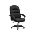 thumbnail image 5 of HON Pillow-Soft High-Back Chair - Fabric Black, Plush, Memory Foam Seat - Fiber Black, Fabric Back - 26.3" Width x 29.8", 5 of 6
