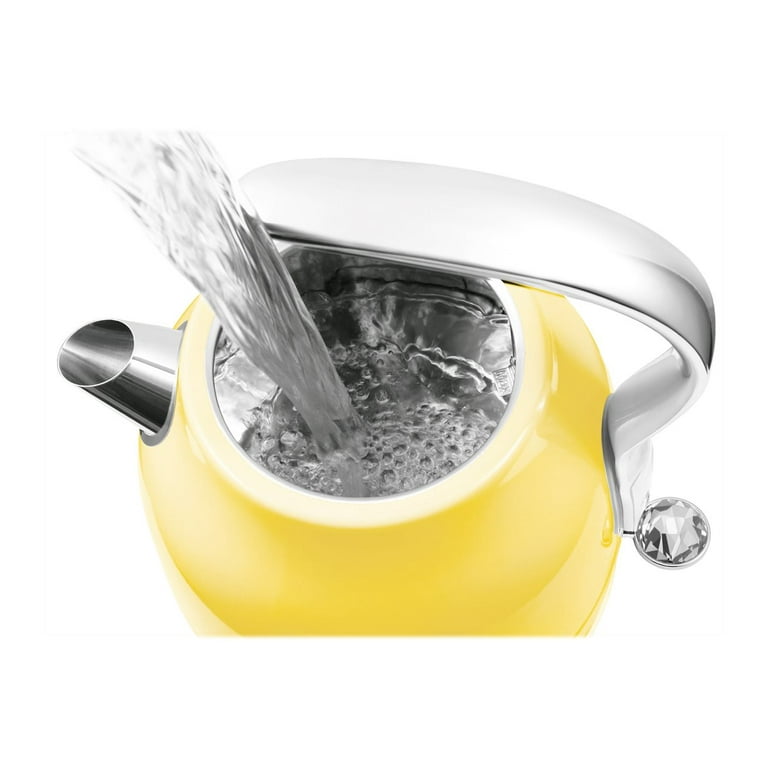 oem color yellow electric kettle white
