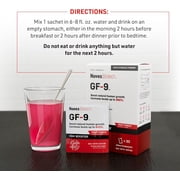 Novex Biotech GF‑9 Rapid Dissolve Amino Acid Supplement Powder, 30 Servings – Clean Botanical Blend