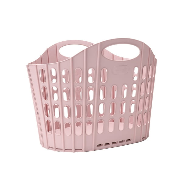 Mind Reader Collapsible Laundry Basket 38 Liter/10 Gallon, Ventilated ...