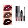thumbnail image 1 of Ensemble de Rouges à Lèvres Liquides Mats Série Rouge Baie 3 Pcs Kit de Brillant à Lèvres Velouté Tenue Longue Tenue Ne Colle Pas au Verre et Ne Déteint Pas Ensemble de Maquillage pour Tous les sous-Tons de Peau (Ensemble 3 Couleurs 12), 1 of 6