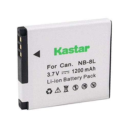 Kastar Batterie de Remplacement pour Canon NB8L NB-8L et PowerShot A2200, PowerShot A3000 Est, A3100 Est, A3150 Est, A3200 Est, PowerShot A3300 Est Appareil Photo