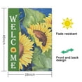 thumbnail image 5 of Spring Summer Sunflower Garden Flag 28x40 Inch Double Side for Outdoor Courtyard Garden Decor Flowers Welcome Holiday Flag for Outside Decoration, 5 of 6