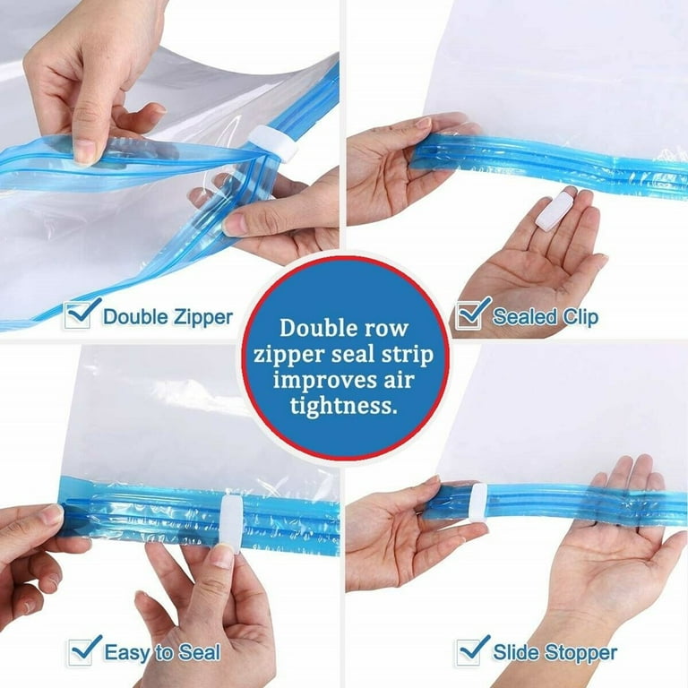 Aazon.co: Vacuu Storage Bags With Electric Pup, 10 Large Space Saver Bags Vacuu Seal Bags