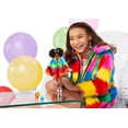 thumbnail image 4 of Barbie Extra Doll in Furry Rainbow Coat with Pet Poodle, 4 of 6