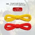 thumbnail image 3 of AME 2 Pieces Archery D Loop Rope 10 Feet Archery Bowstring Serving Thread D Loop Rope Release Material Nocking D Loop Rope String, 3 of 6