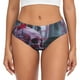 thumbnail image 1 of Fotbe Gothic Red Skull Cemetery Calzones Estampados para Mujer – Ropa Interior de Algodón, Cómoda, Suave y Elástica-X-Small, 1 of 6
