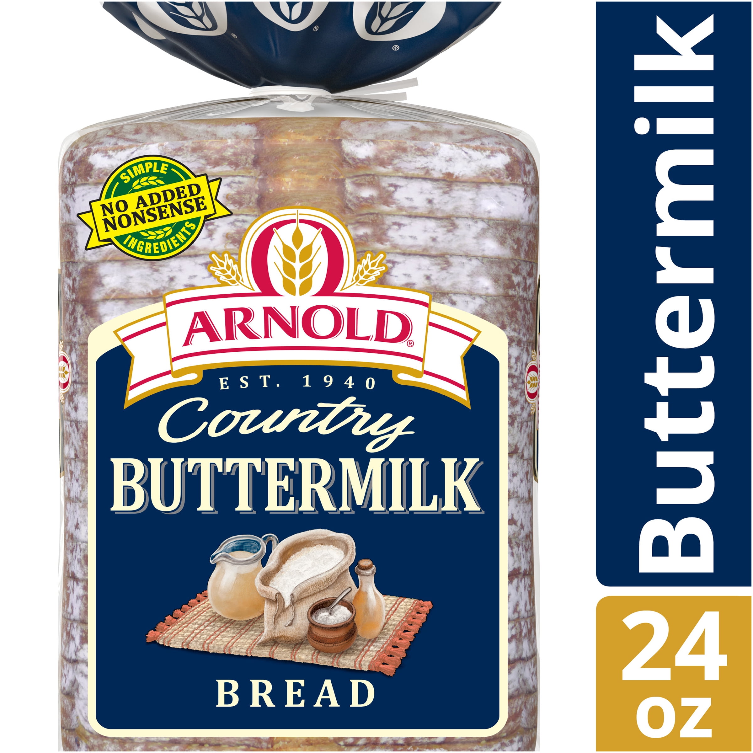 Arnold Country Buttermilk Bread Made With Real Buttermilk 24 Oz Walmart Com Walmart Com Arnold Country Buttermilk Bread Made With Real Buttermilk 24 Oz Walmart Com Walmart Com