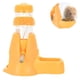 thumbnail image 2 of Botella de agua para hámster, botella de agua automática para mascotas pequeñas con base de contenedor de alimentos, botellas de alimentación de agua colgantes, dispensador automático para animales, 2 of 8
