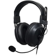Open Box FOSTEX SEMI-OPEN GAMING HEADSET WITH MICROPHONE CONTROLLER T50RPMK4 - BLACK