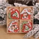 thumbnail image 3 of 1 Box Creative Hollow Christmas Snowflakes Wooden angel Pendants Ornaments for Xmas Tree Ornament Christmas Decoration Kids Gift, 3 of 5