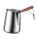 thumbnail image 2 of Cafetera turca, tetera, calentador de mantequilla, mango de madera, café y leche. 1000 ml, 2 of 9