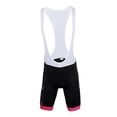 thumbnail image 2 of Pantalones cortos con tirantes acolchados 3D para ciclismo de carretera para hombre, pantalones cortos ajustados de compresión para ciclismo METRO Zulema Pantalones cortos, 2 of 7