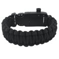 thumbnail image 2 of Pulsera de paracord con pulsera de salvavidas ajustable, acampada con pulsera multifuncional al aire libre Flint Fire Starter whistle Compass regalo para hombres de paracord, 2 of 8