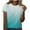 #1-Green, variant on Patlollav Womens Tshirts Under $10, Womens Gradient Tops Casual Round Neck Short Sleeve T-Shirt Fashion Ladies Summer Shirts
