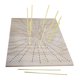 thumbnail image 5 of Tablero de bloques de ganchillo con 10 pines, tablero de agujeros de 30x30 cm, regalos para madres, abuelas, tablero de madera para principiantes para Cuadrado BLESIY Tablero de bloqueo de ganchillo, 5 of 8