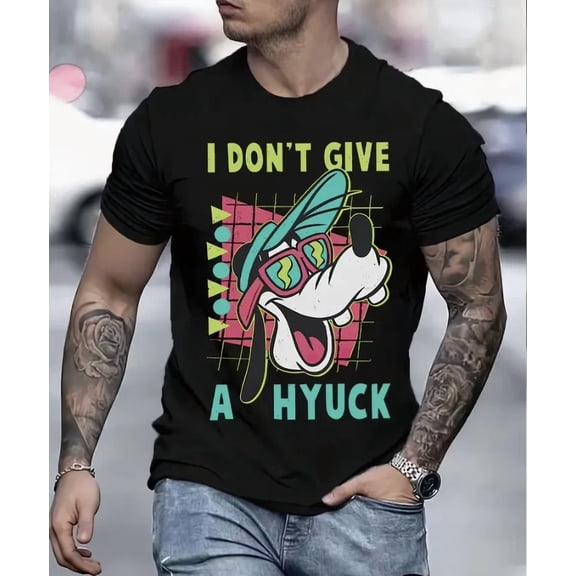 Goofy "I Don't Give A Hyuck Tshirt Women Men Unisex 2