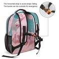 thumbnail image 3 of Pink Unicorn in Clouds Backpack for Business Daypack College Canvas Bags Durable, 3 of 6