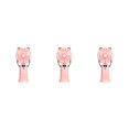thumbnail image 4 of Ventilador portátil Plegable Cateissary de mano Cuello colgante Motor sin escobillas Color rosa tipo 4, 4 of 6