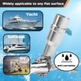 thumbnail image 5 of Beciety Stainless Steel Starlink Adjustable Mount Pipe Clamp with Adapter, 5 of 7