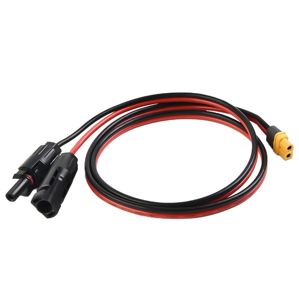Lierteer 12Awg Xt60 Female Solar Panel Connection Cable Charging Cable Solar Generator