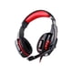 thumbnail image 4 of Auricures para juegos con sonido de graves profundos Auricures para juegos sobre oreja con luz LED Rojo rojo perfke Auriculares para juegos, 4 of 8