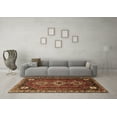thumbnail image 3 of Ahgly Company Indoor Rectangle Persian Brown Traditional Area Rugs, 3' x 5', 3 of 4