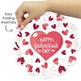 thumbnail image 5 of Big Dot of Happiness Happy Galentine's Day - Valentine's Day Party Round Table Decorations - Paper Chargers - Place Setting For 12, 5 of 8