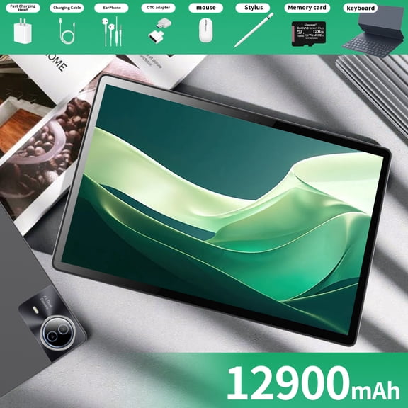 New Flagship Tablet 2026 Android14 Tablet, 14.0Inch Tablet,5G Wi-Fi Tablet Computer,2 In 1 Tablet with Keyboard, 20GB RAM 1000GB ROM ,Snapdragon 10-core processor,3840* 2160 IPS,Bluetooth5.0,GPS