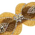 thumbnail image 3 of Vendas de abalorios de diamantes de imitación adornos de frente gatsby 1920 Sunnimix Diadema nupcial para mujer, 3 of 8