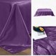 thumbnail image 5 of Sábana plana de satén con tacto sedoso | Sábana individual suave y lisa para cama | Resistente a las arrugas y a la decoloración | Ropa de cama hipoalergénica de fácil cuidado para el dormitorio., 5 of 6
