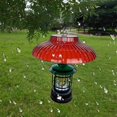 thumbnail image 2 of Squirrel Baffle Waterproof Squirrel Guard Squirrel Guard Squirrel Proof Bird Feeder Outdoor Squirrel Proof Bird Feeder red Refer to description, 2 of 5