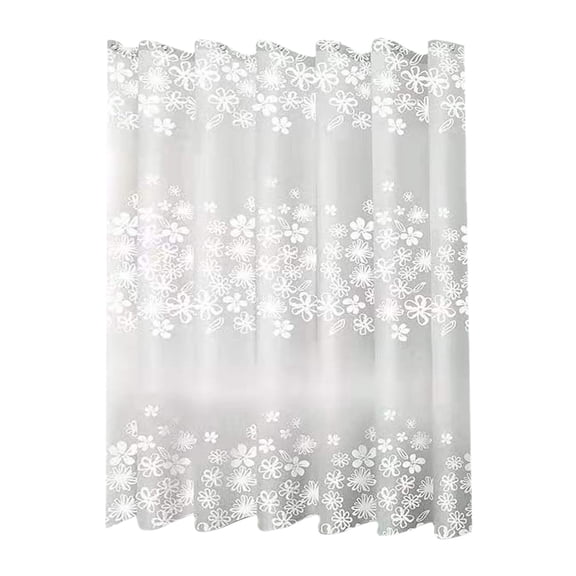 Elainilye Shower Curtain Liner, Water Repellent Polyester Liner, 70x70 Inch Unisex Bath Curtain For Bathroom, Tub Protection, Mold Resistant