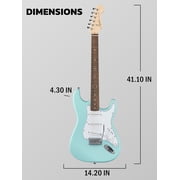 Fender Squier Stratocaster - Daphne Blue w/ Amplifier