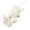 White, variant on Ludlz Real Touch Lifelike Artificial Plumeria Frangipani Flower Bouquets Wedding Home Party Decoration Artificial Frangipani Flower Simulation Photo Props Home Hall Wedding Decor
