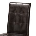 thumbnail image 6 of Baxton Studio Marie Modern Dining Set, Espresso Brown, 6 of 9