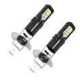 thumbnail image 1 of 2x H1 6000k Super White 6000lm Drl Led Headlight Bulb Kit High-beam New, 1 of 4