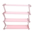 thumbnail image 4 of Organizador de zapateros Sincero de Acero inoxidable 4 niveles Rosa claro, 4 of 10