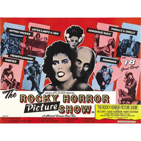 The Rocky Horror Picture Show Movie Poster Masterprint (14 x 11)