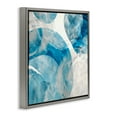 thumbnail image 4 of Stupell Industries Opaque Blue Spheres Abstract Painting Gray Floater Framed Canvas Art Print Wall Art, 25 x 25, 4 of 10