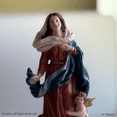 thumbnail image 3 of Immaculate Conception Mary Resin Statue - 12" tall Catholic Figurine | Maria Immaculada Concepcion, Figura Catolica - Estatua de Resina, 3 of 4