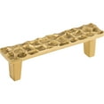 thumbnail image 6 of Top Knobs Tk304 Cobblestone 3-3/4" Center To Center Bar Cabinet Pull - Brass, 6 of 6