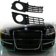 thumbnail image 3 of Trayknick L/R Fog Lamp Grill Grille Replacement without Baffle 4B0807681T 4B0807682T for Audi A6 C5 03-05, 3 of 13