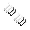 thumbnail image 3 of Raindrops 8 PCS  Under Desk Hanger for Backpacks, Desk Bag Hook for School Bags Office Desk Hook Desk Handbag Holder Desk Purse Hanger, 3 of 8