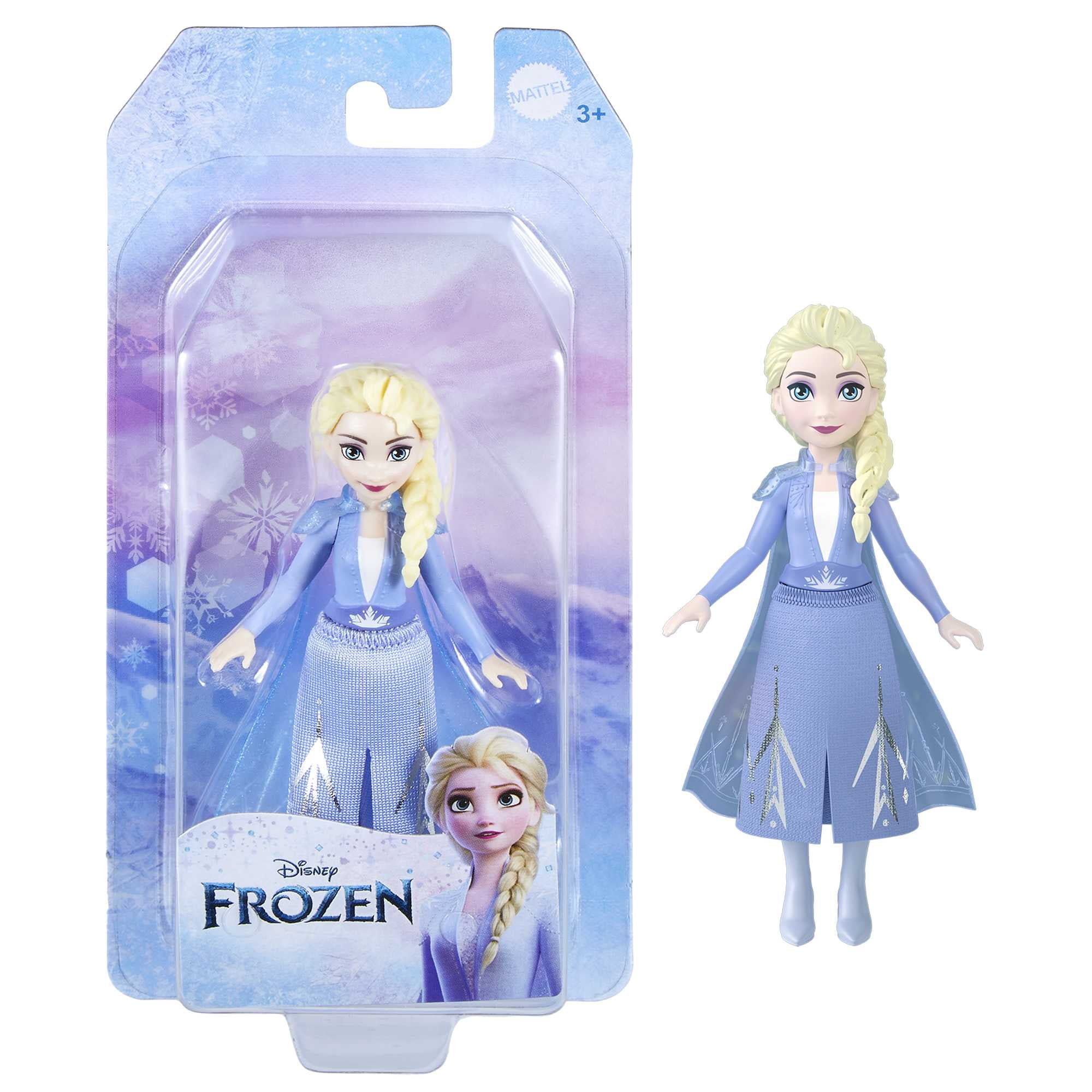 Disney Frozen Elsa Small Doll, Collectible Disney Toy Inspired by the Movie Disney Frozen 2