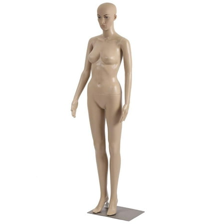 BestMassage Female Dress Form Realistic Mannequin, 69", Beige