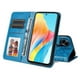 thumbnail image 4 of Funda tipo cartera GANGXUN para OPPO A98 , diseño girasol, cuero PU, soporte, cierre magnético, tarjetero, 4 of 5