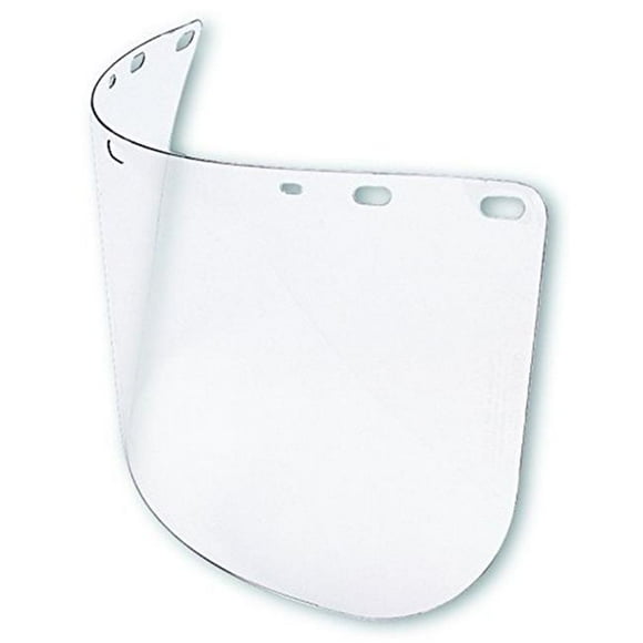 068-A8150-40 8 x 15.5 x 0.040 in. Flat Die Cut Visor - Clear