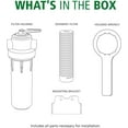 thumbnail image 2 of A. O. Smith Whole House Single-Stage Sediment Water Filter, 2 of 3