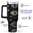 thumbnail image 2 of Mystical Eye Art Stainless Steel Insulation Mug with Lid and Handle, 30oz, 2 of 4